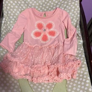 Pink Flower Dress